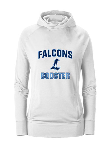 Liberty Falcons L Script Booster Women's Hoodie