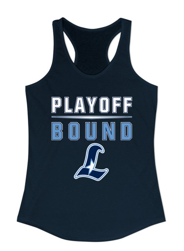 Liberty Falcons L Script Playoff Bound Women's Tank Top