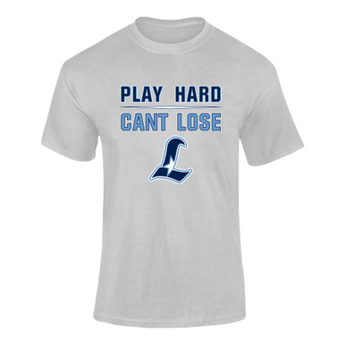 Liberty Falcons L Script Play Hard, Can't Lose Men's Premium SS T-Shirt