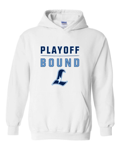 Liberty Falcons L Script Playoff Bound Men's Hoodie