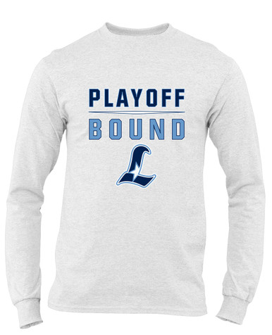 Liberty Falcons L Script Playoff Bound Men's LS T-Shirt