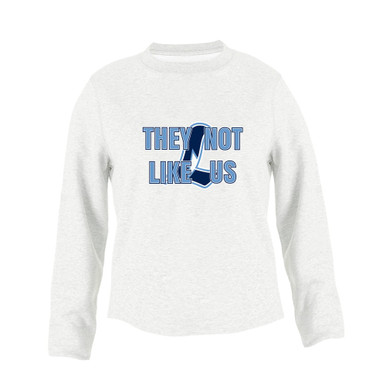 Liberty Falcons L Script They Not Like Us #2 Women's Sweatshirt
