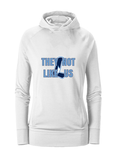 Liberty Falcons L Script They Not Like Us #2 Women's Hoodie