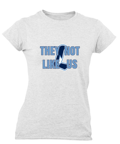 Liberty Falcons L Script They Not Like Us #2 Women's Premium SS T-Shirt