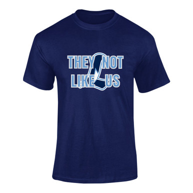Liberty Falcons L Script They Not Like Us #2 Men's SS T-Shirt