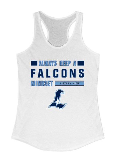 Liberty Falcons L Script Mindset Women's Tank Top