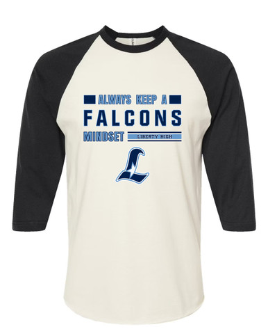 Liberty Falcons L Script Mindset Women's Baseball T-Shirt