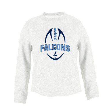 Liberty Falcons L Script Football #5 Men's Sweatshirt