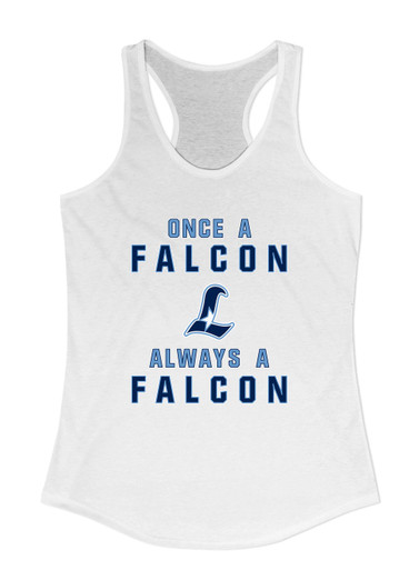 Liberty Falcons L Script Once A Women's Tank Top