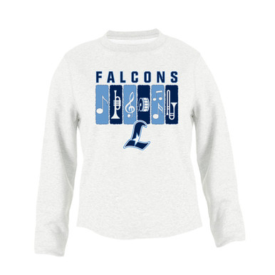 Liberty Falcons L Script Band # 2 Men's Sweatshirt