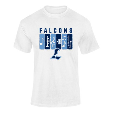 Liberty Falcons L Script Band # 2 Men's Premium SS T-Shirt