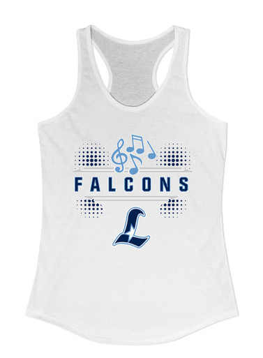 Liberty Falcons L Script Band # 3 Women's Tank Top