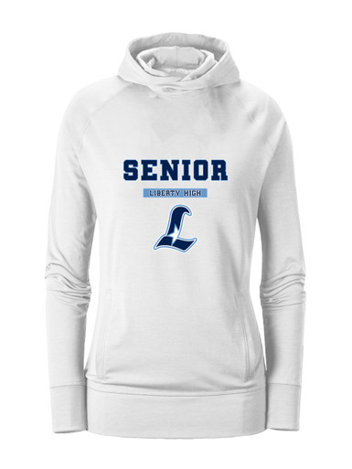 Liberty Falcons L Script Senior #2 Women's Hoodie