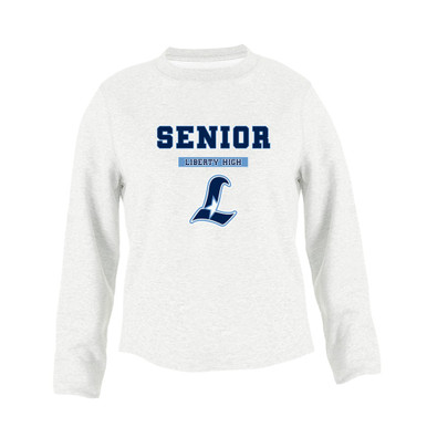 Liberty Falcons L Script Senior #2 Women's Sweatshirt