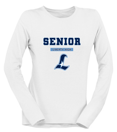 Liberty Falcons L Script Senior #2 Women's LS T-Shirt
