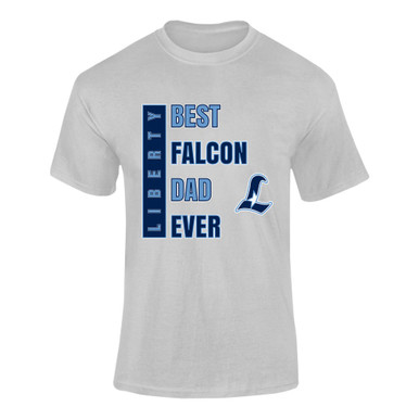 Liberty Falcons L Script Best Falcon Dad Men's SS T-Shirt
