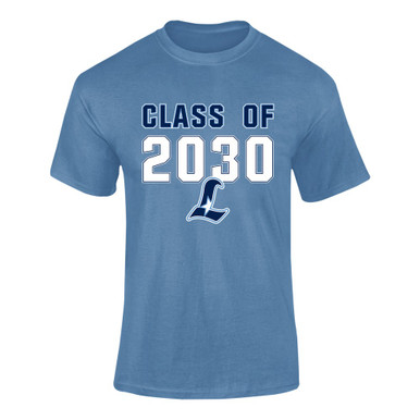 Liberty Falcons L Script Class of 2030 Men's Premium SS T-Shirt