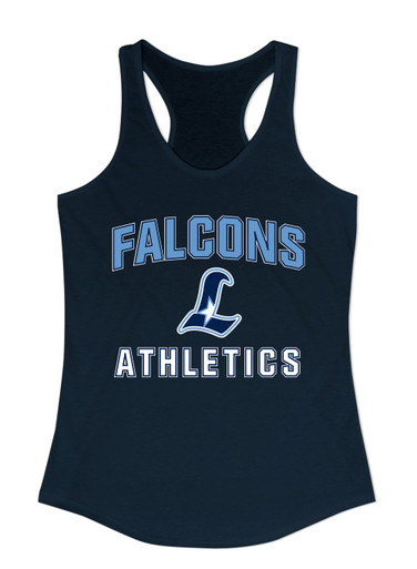 Liberty Falcons L Script Athletics Women's Tank Top