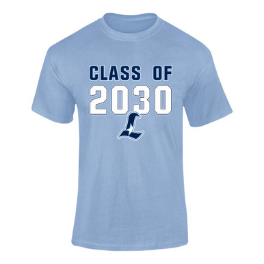 Liberty Falcons L Script Class of 2030 Men's SS T-Shirt