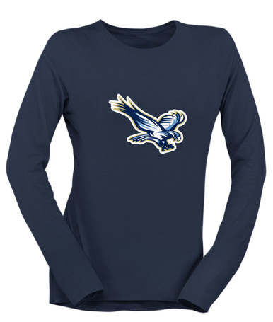 Liberty Falcons Mascot #1 Women's Premium LS T-Shirt
