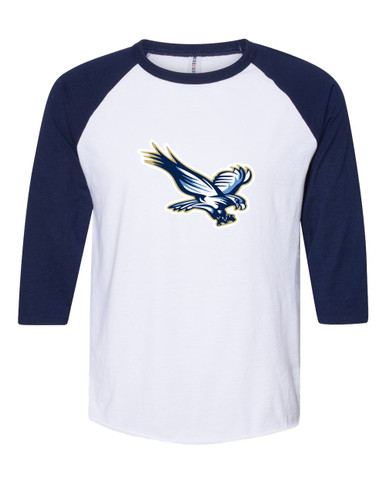 Liberty Falcons Mascot #1 Women's Baseball T-Shirt