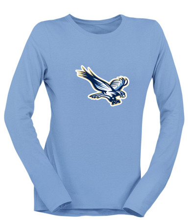Liberty Falcons Mascot #1 Women's LS T-Shirt