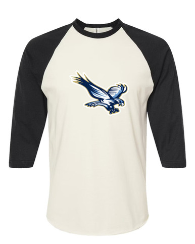 Liberty Falcons Mascot #1 Men's Baseball T-Shirt