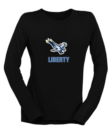 Liberty Falcons Mascot #2 Women's Premium LS T-Shirt