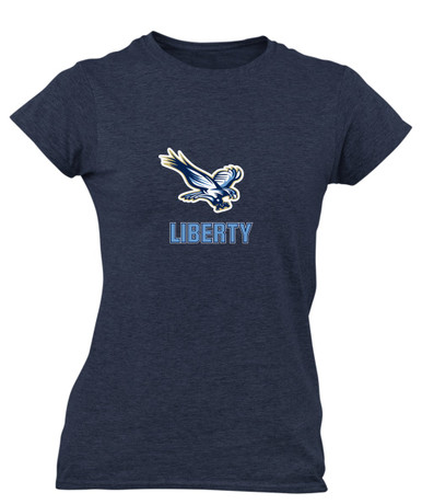 Liberty Falcons Mascot #2 Women's SS T-Shirt