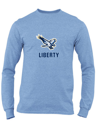 Liberty Falcons Mascot #2 Men's LS T-Shirt