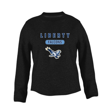 Liberty Falcons Mascot #3 Women's Sweatshirt