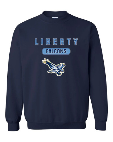 Liberty Falcons Mascot #3 Men's Sweatshirt