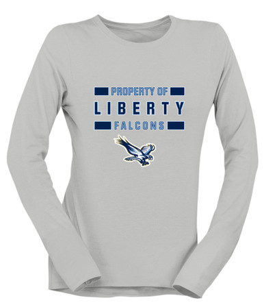 Liberty Falcons Property Of Women's Premium LS T-Shirt