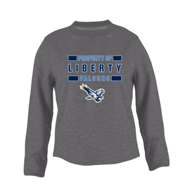 Liberty Falcons Property Of Women's Sweatshirt
