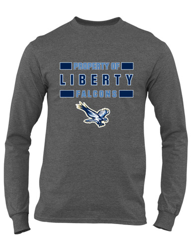 Liberty Falcons Property Of Men's Premium LS T-Shirt