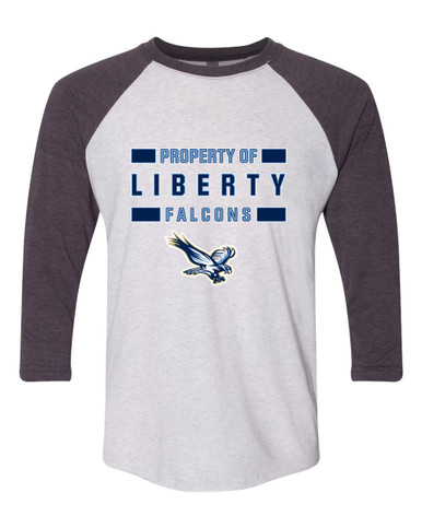 Liberty Falcons Property Of Men's Baseball T-Shirt