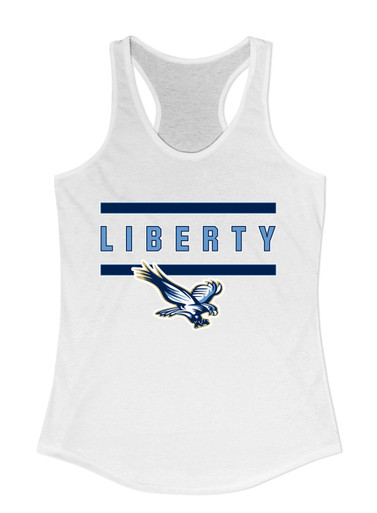 Liberty Falcons Mascot #4 Women's Tank Top
