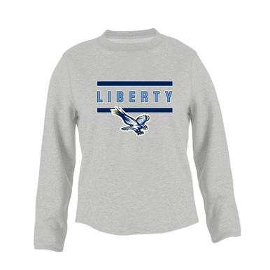 Liberty Falcons Mascot #4 Women's Sweatshirt