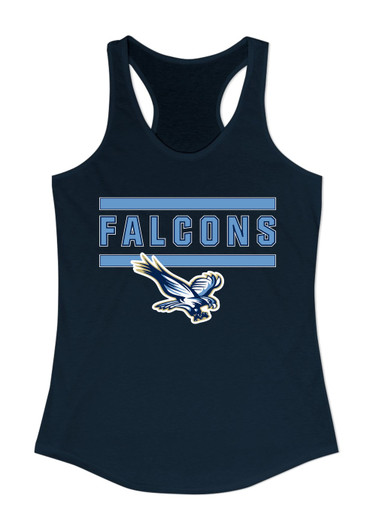 Liberty Falcons Mascot #5 Women's Tank Top
