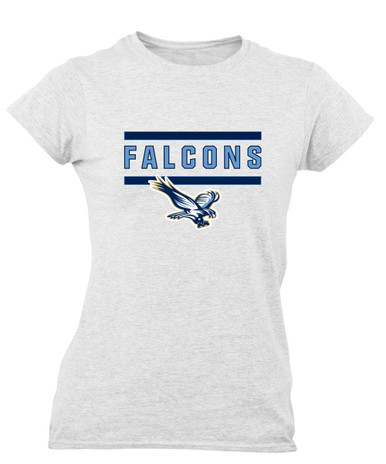 Liberty Falcons Mascot #5 Women's Premium SS T-Shirt