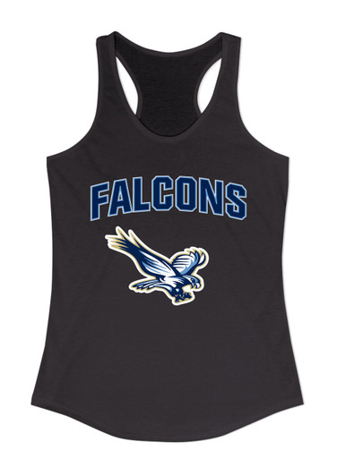 Liberty Falcons Mascot #6 Women's Tank Top