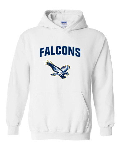 Liberty Falcons Mascot #6 Men's Hoodie