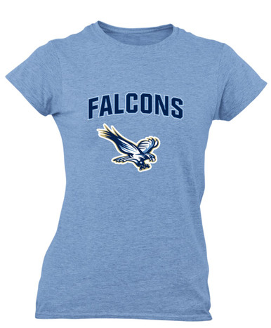 Liberty Falcons Mascot #6 Women's SS T-Shirt