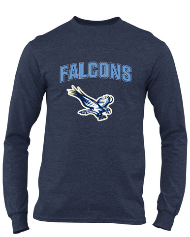 Liberty Falcons Mascot #6 Men's Premium LS T-Shirt
