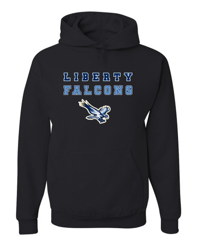 Liberty Falcons Spirit Men's Premium Hoodie