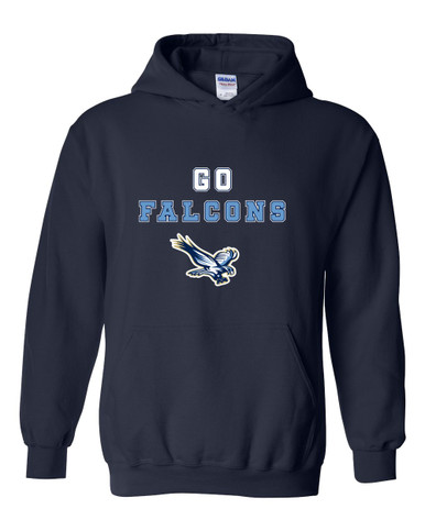 Liberty Falcons Go Team Men's Hoodie