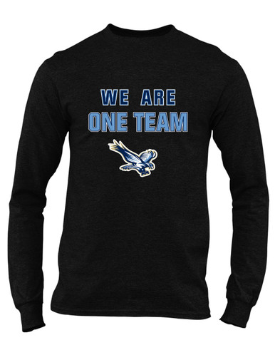 Liberty Falcons We Are One Team Men's LS T-Shirt