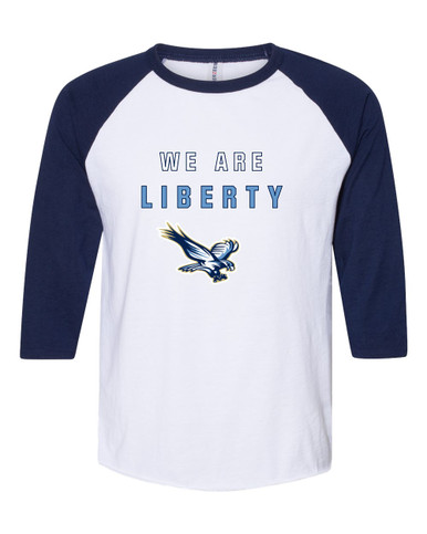 Liberty Falcons We Are Women's Baseball T-Shirt