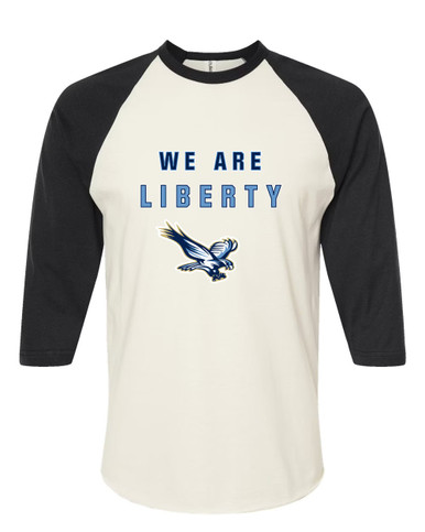 Liberty Falcons We Are Men's Baseball T-Shirt