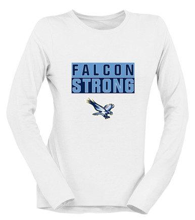 Liberty Falcons Strong #1 Women's LS T-Shirt